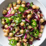 Creamy Tahini Cranberry Chickpea Salad