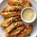 Crispy Garlic Parmesan Chicken Strips
