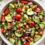 Curried Cranberry Chickpea Salad
