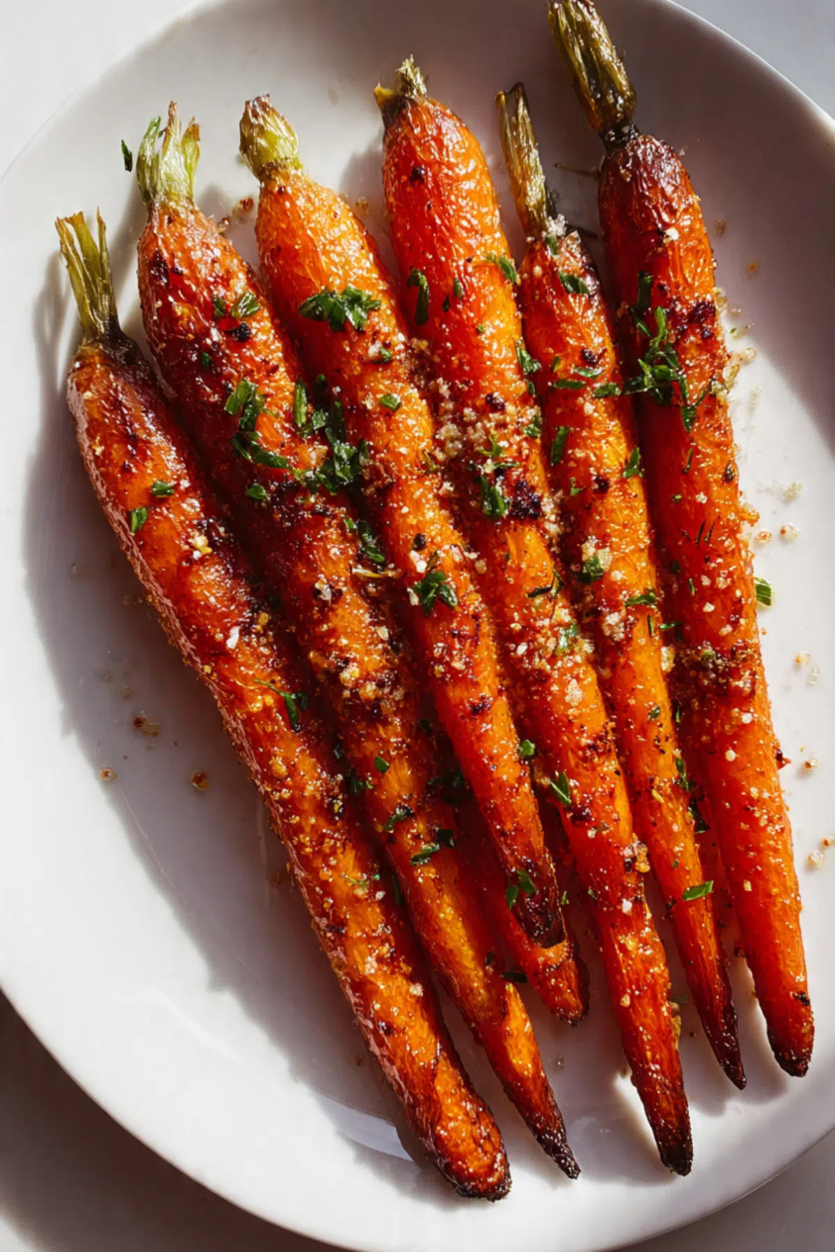 Crunchy Brown Butter Baked Carrots