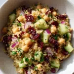 Toasted Pecan & Cranberry Chickpea Salad