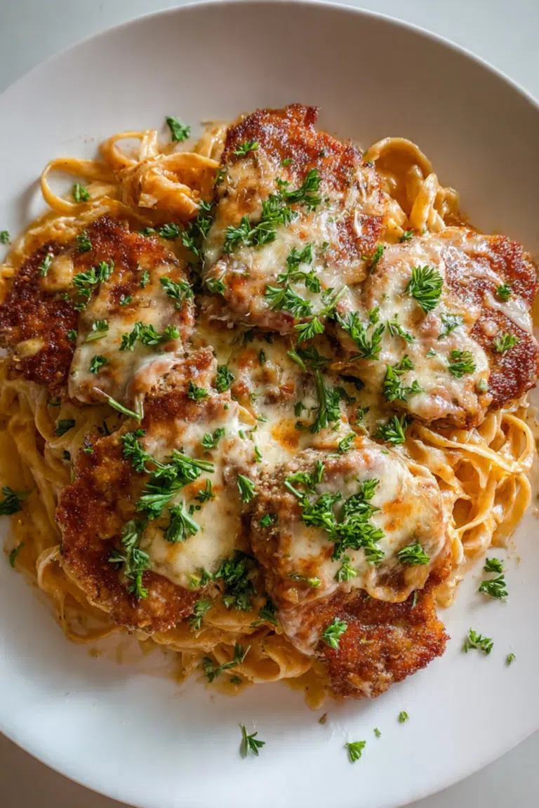 Steak Parmesan Pasta