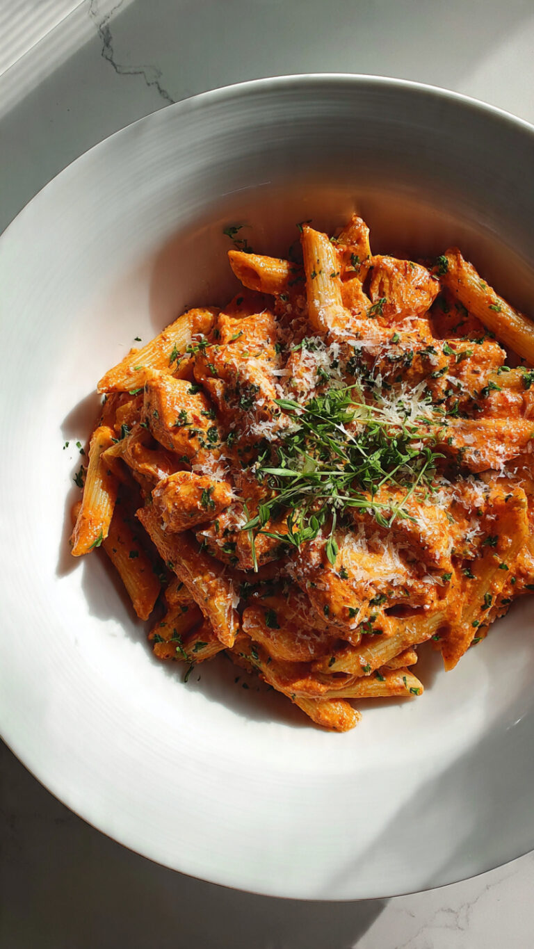 Creamy Tomato Chicken Pasta One Pot