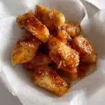 Garlic Butter Chicken Bites with Rice Paper