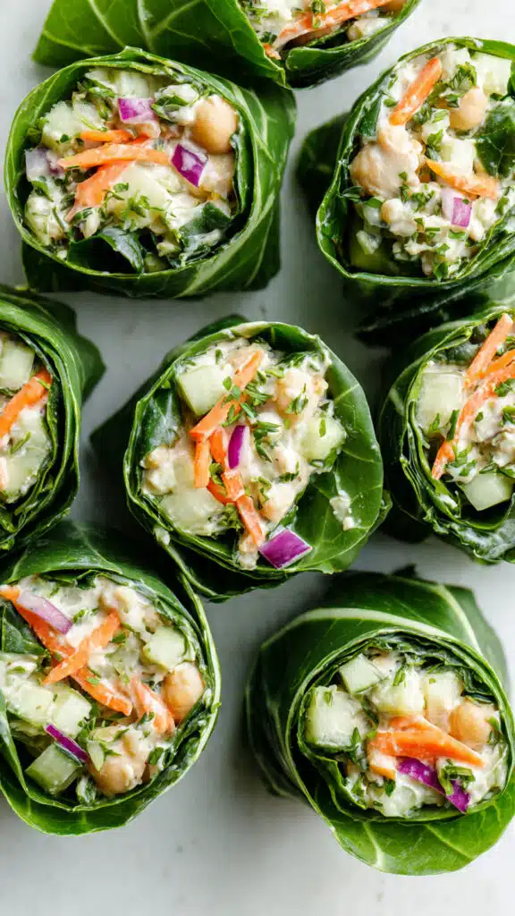 Mediterranean Chickpea Walnut Salad