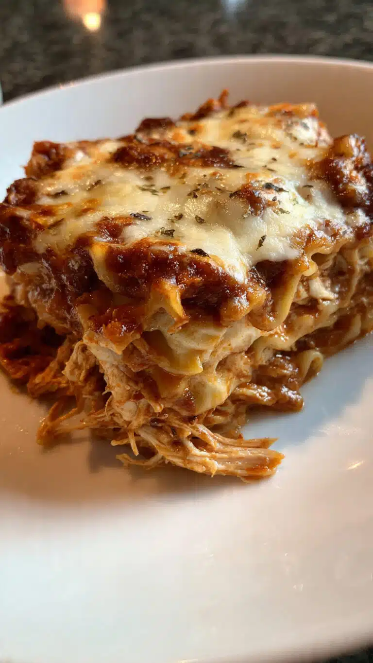 BBQ CHICKEN LASAGNA