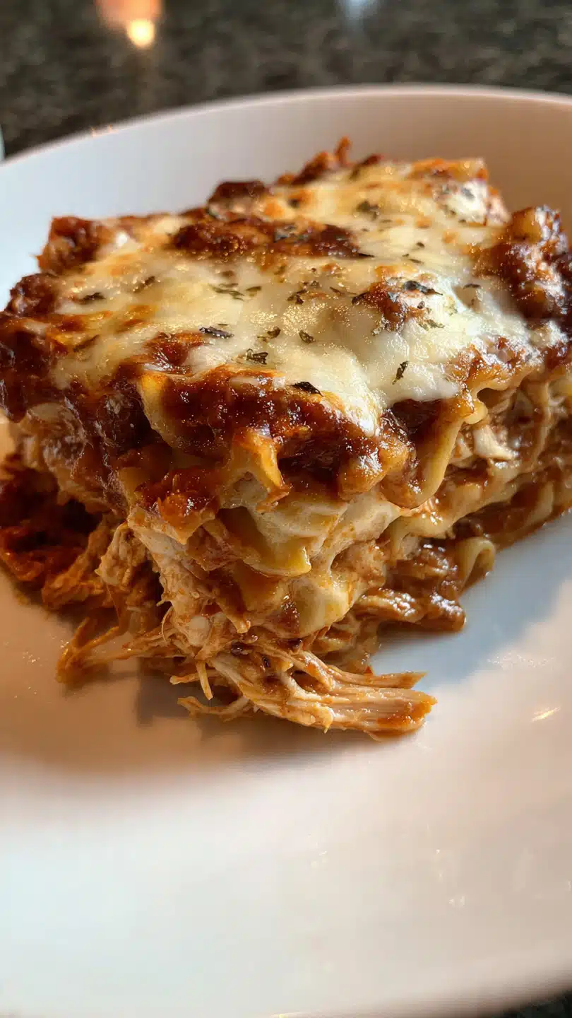 BBQ CHICKEN LASAGNA