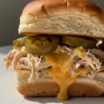 Crockpot Mississippi Chicken Sliders