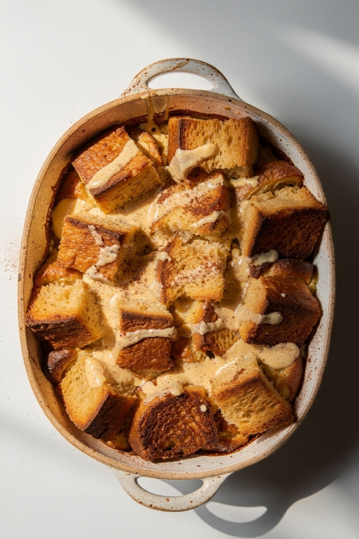 Eggnog Bread Pudding