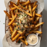 Crispy Garlic Parmesan Fries Recipe