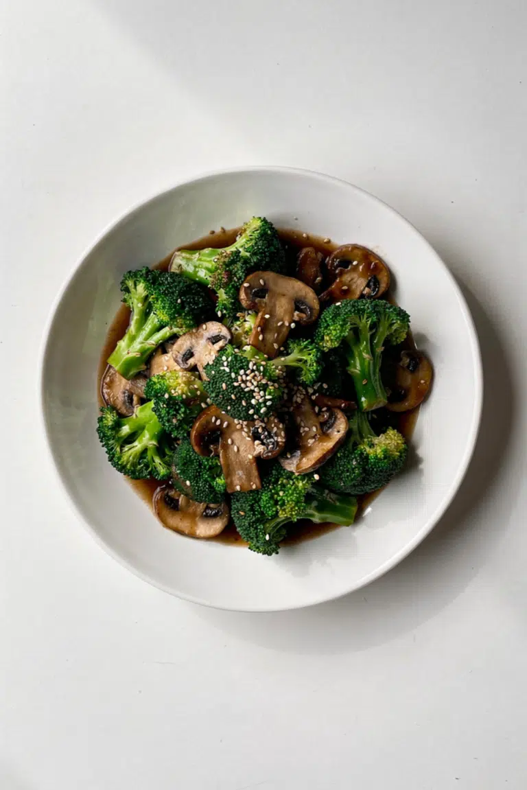 Broccoli and Mushroom Stir Fry