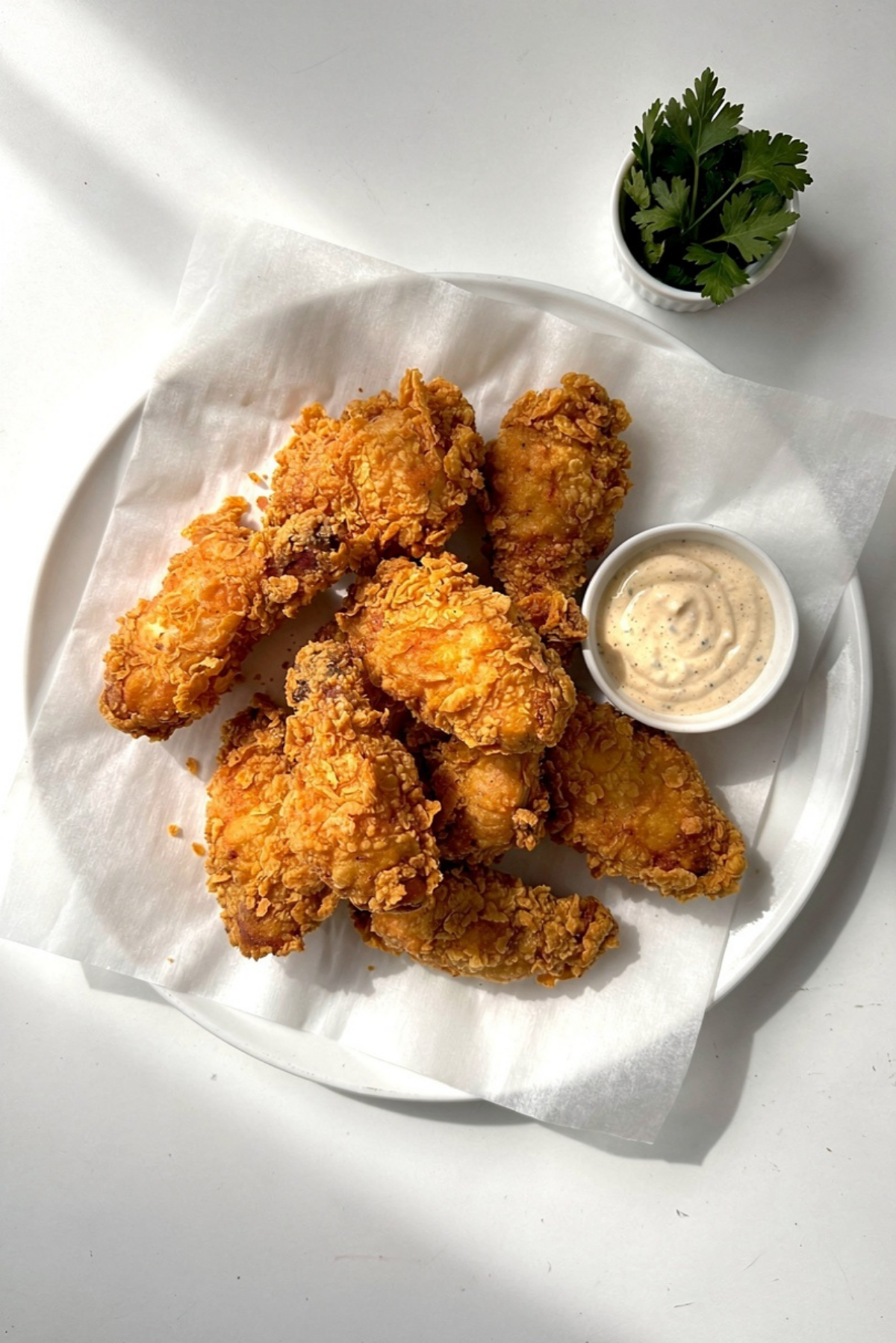 Crispy American Fried Chicken
