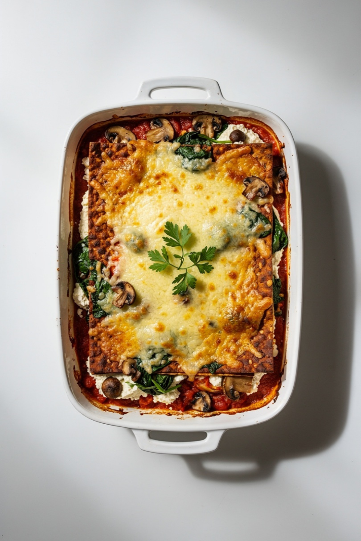 Vegetarian Matzo Lasagna