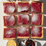 Hibiscus Lemon Bars