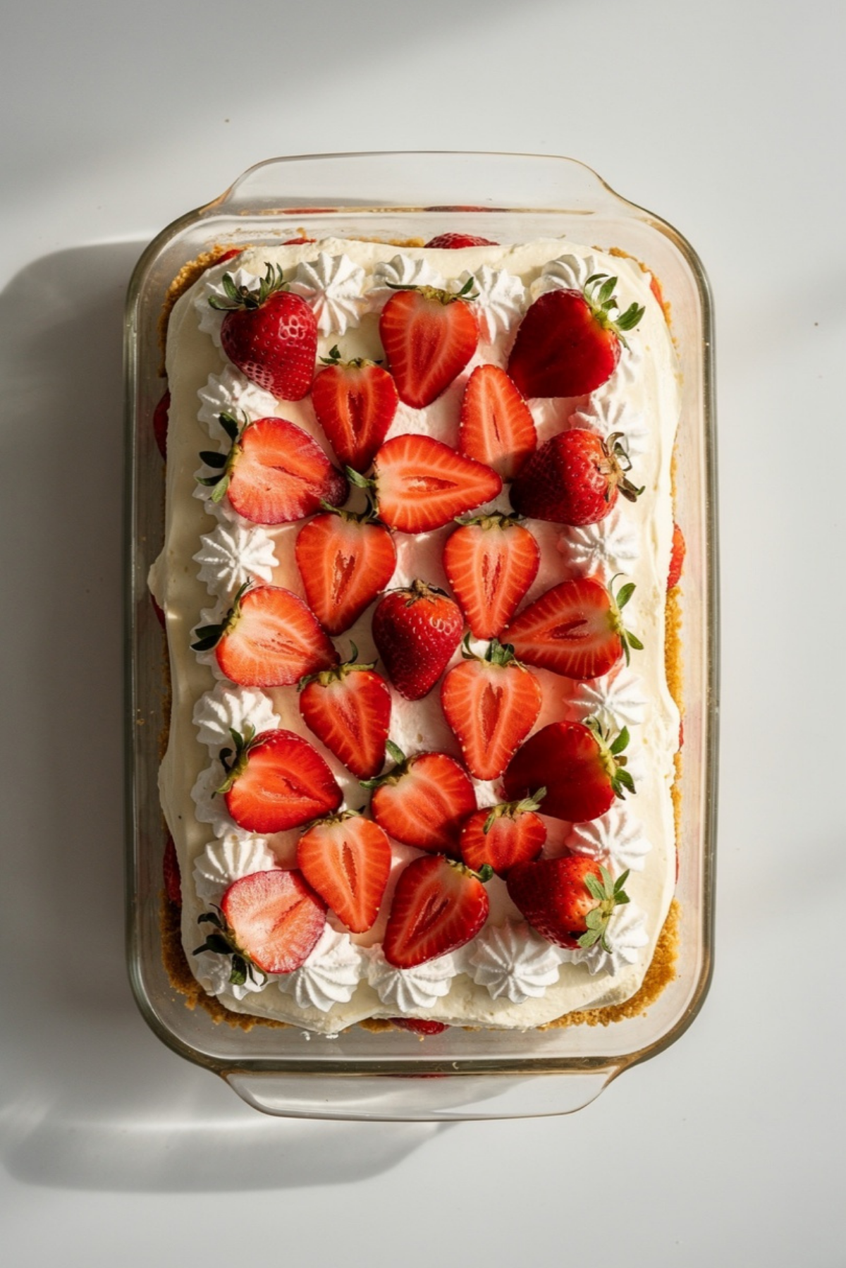 No Bake Strawberry Lasagna Recipe