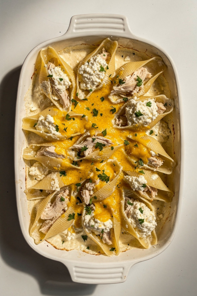 Creamy Garlic Parmesan Tortellini with Chicken & Broccoli Recipe