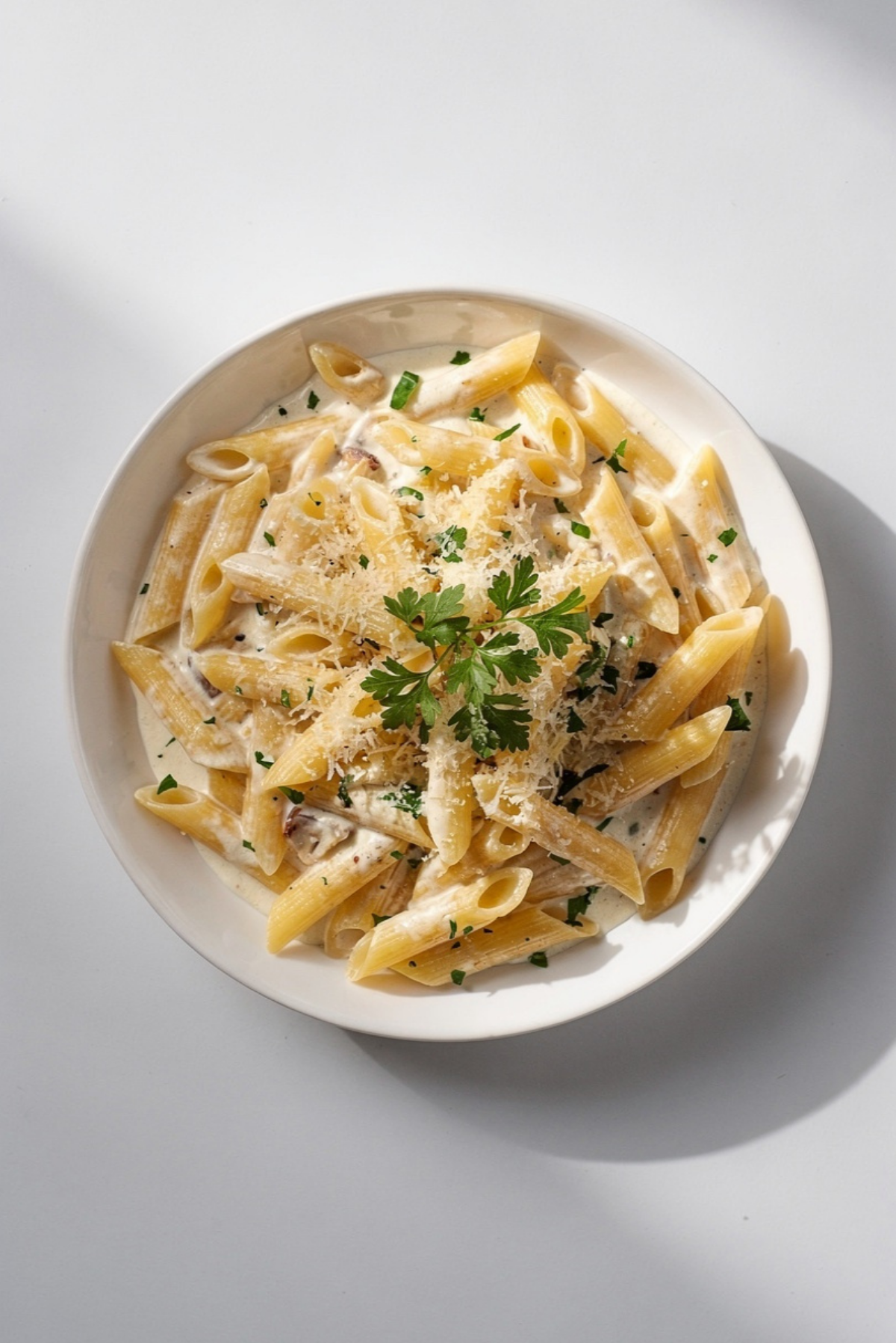Creamy White Sauce Pasta