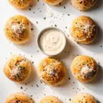 Garlic Parmesan Cheeseburger Bombs