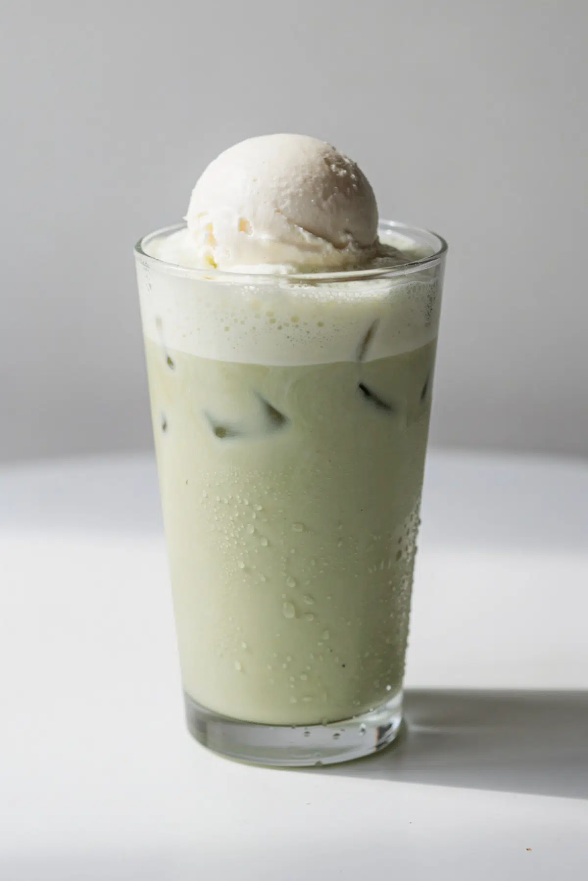 Coconut Water Matcha Float