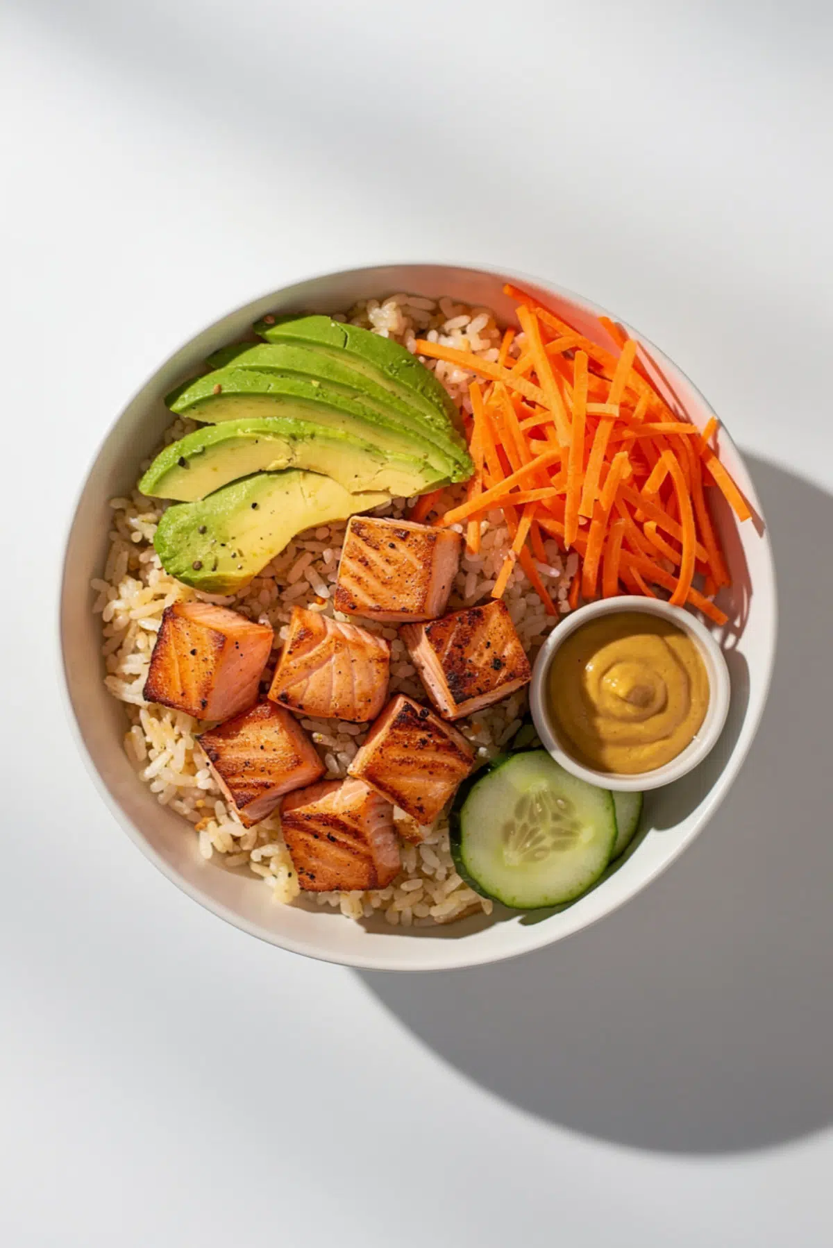 Crispy Salmon Bowls