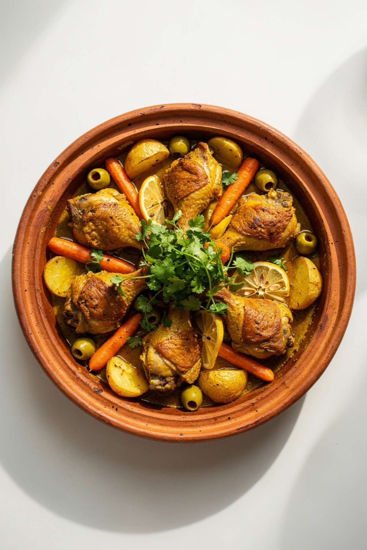 Traditional Moroccan Chicken Tagine