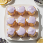 Elegant Mini Lemon Cakes with Lavender Glaze Recipe