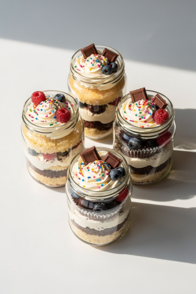 Cupcakes in a Jar Recipe