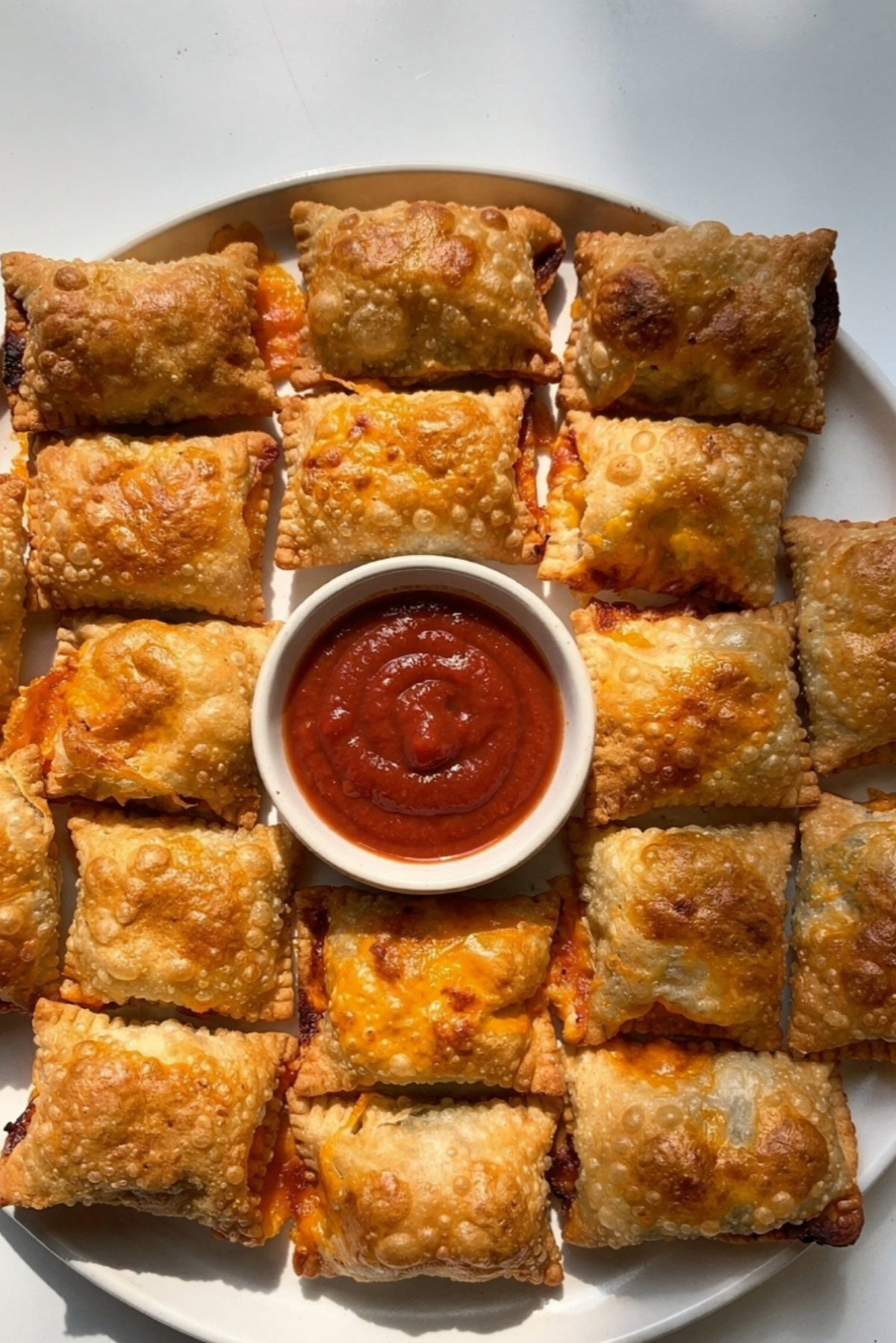 Air Fryer Crispy Pizza Rolls