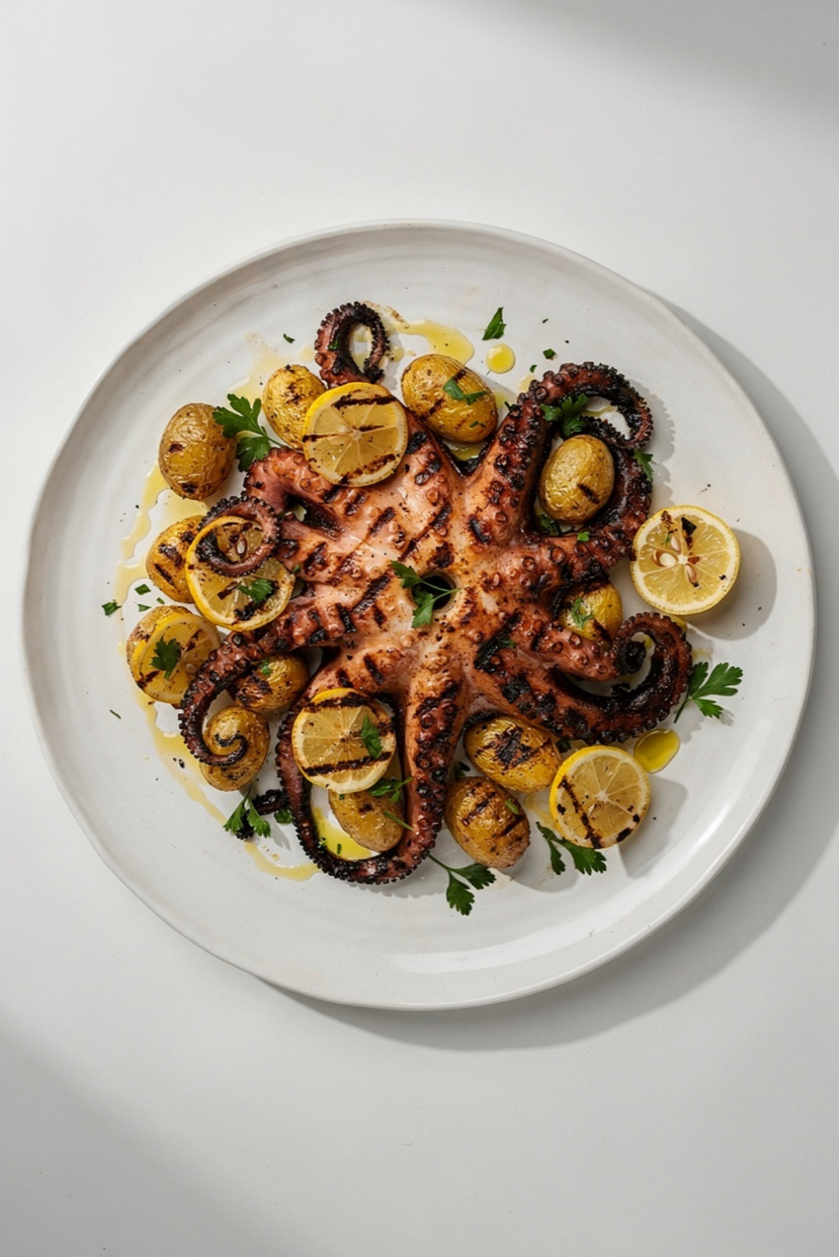 Perfectly Grilled Octopus