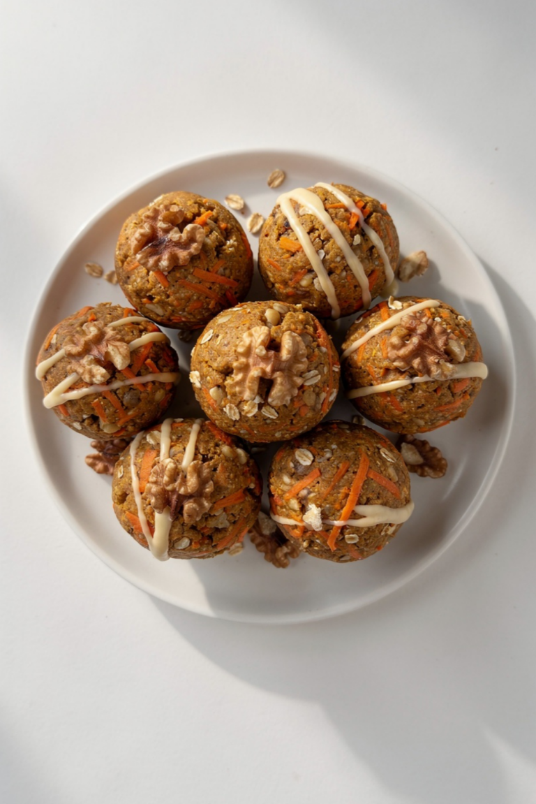 Carrot Cake Protein Balls for Guilt-Free Snacking Recipe