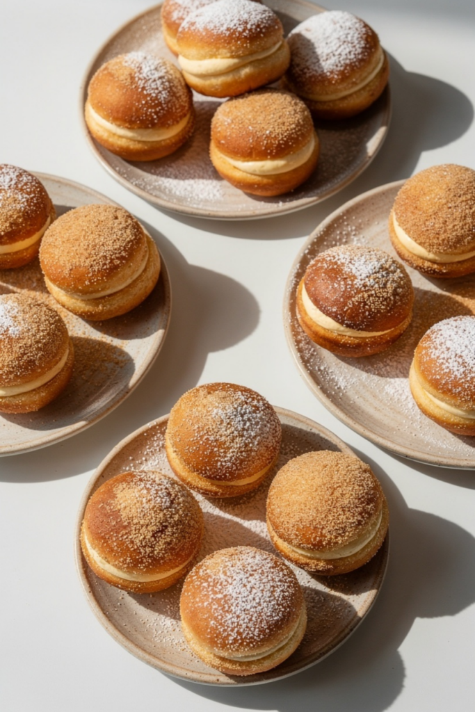 Authentic Italian Bomboloni alla Crema