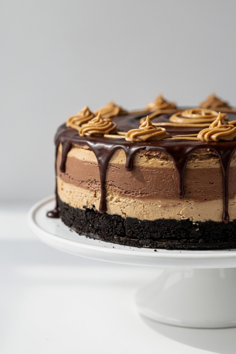 Chocolate Peanut Butter Cheesecake Recipe