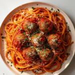 Spaghetti with Taylor Swift’s Meatballs