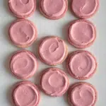Pink Sugar Cookies