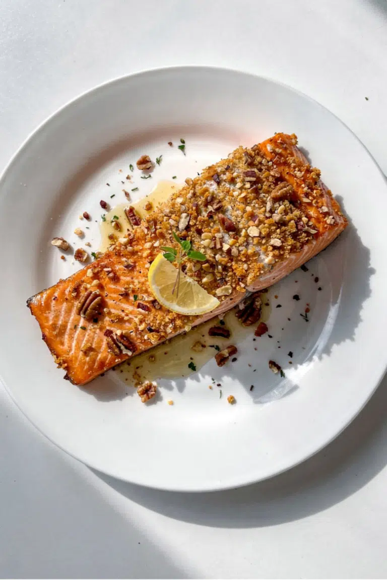 Pecan Crusted Salmon Recipe