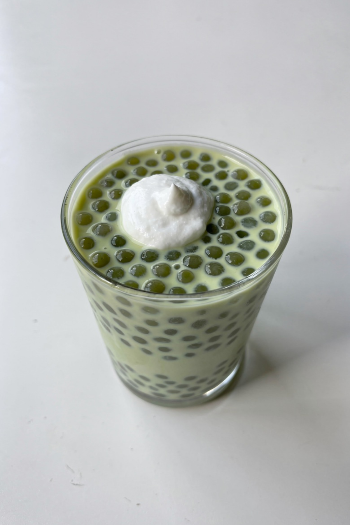Creamy Matcha Sago