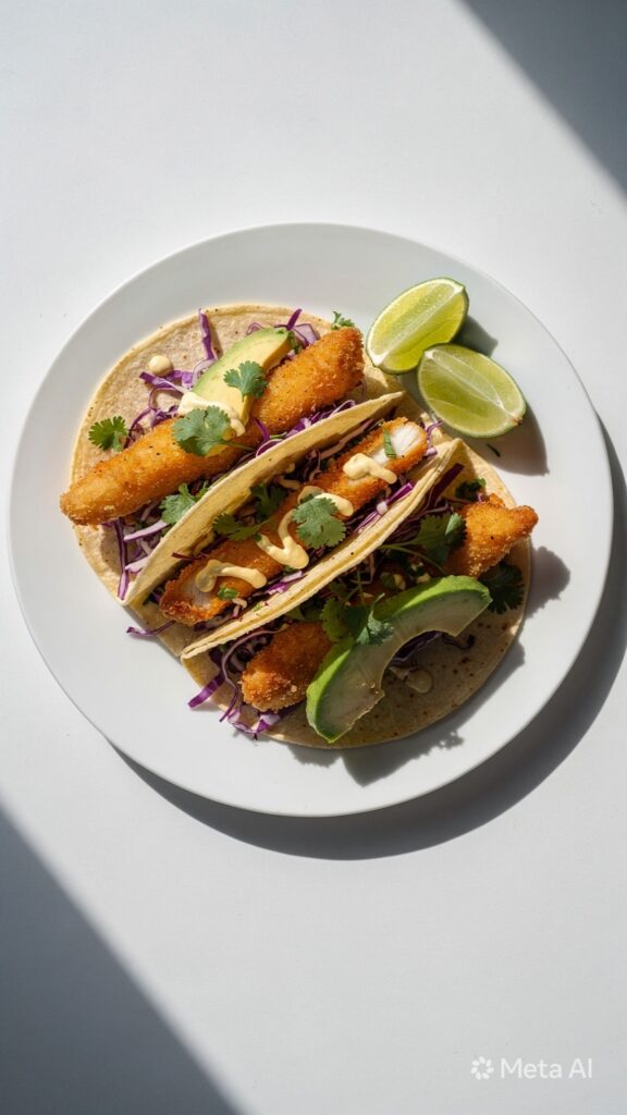 Beer-Battered Fish Tacos